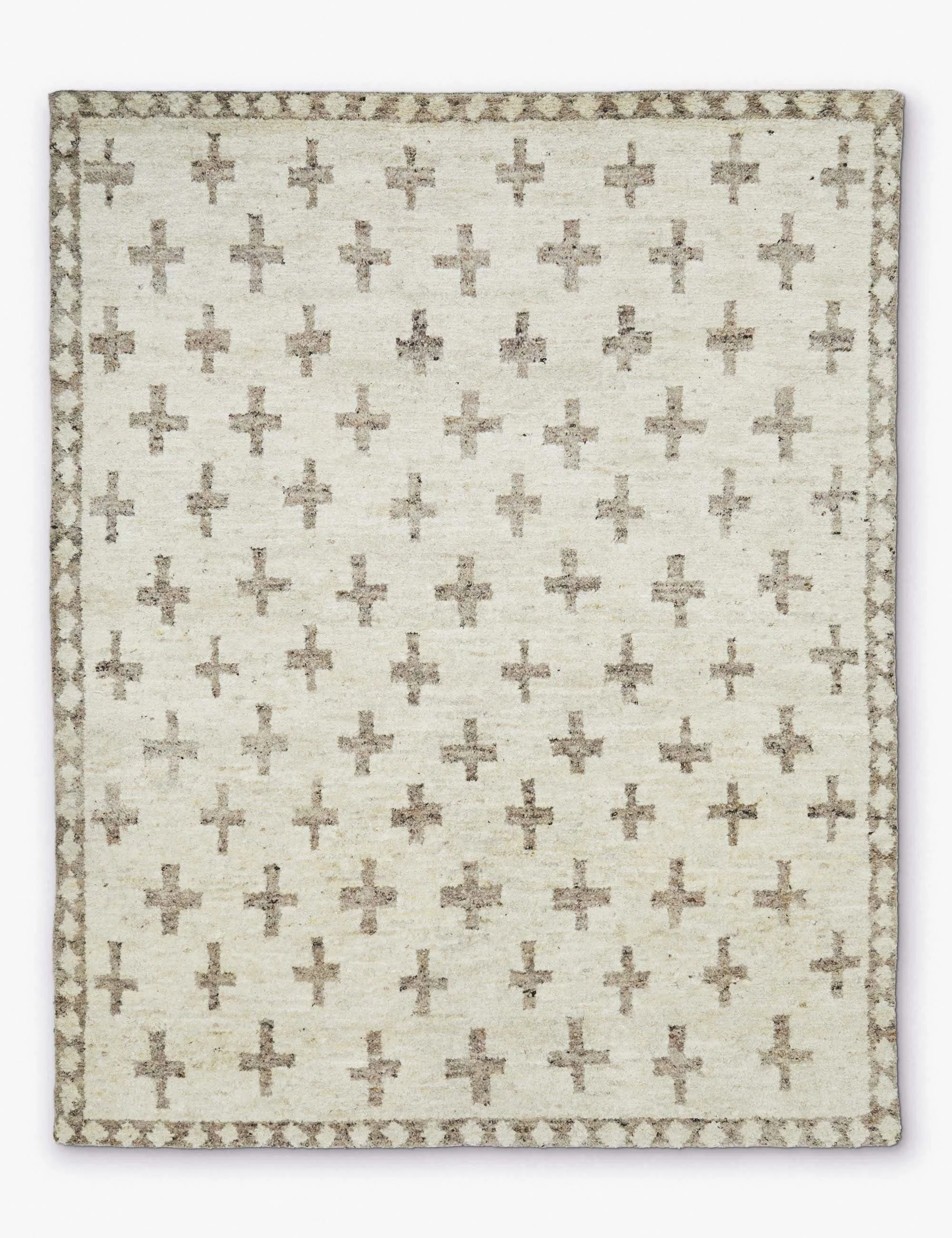 Acoma Hand-Knotted Wool Rug