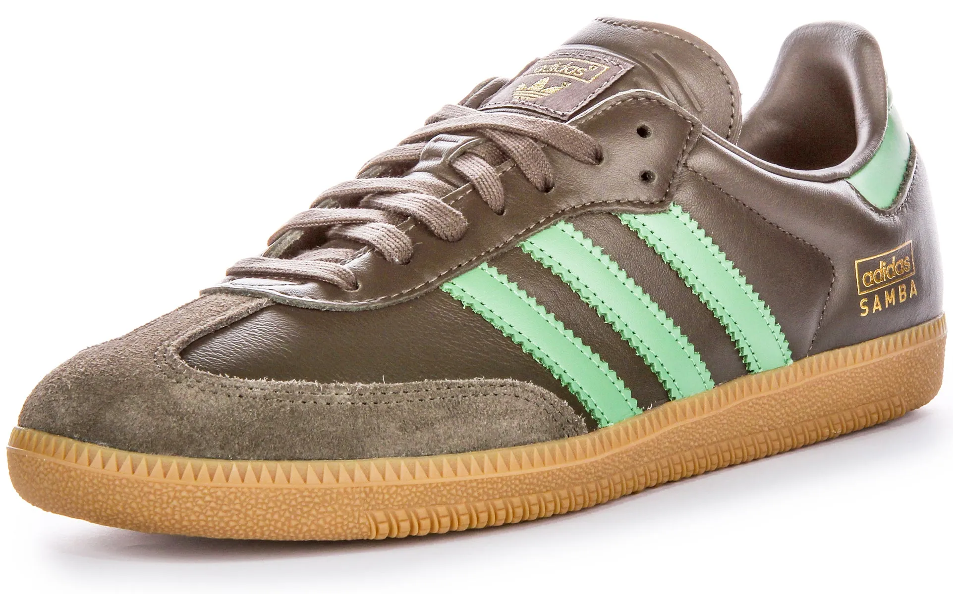 Adidas Samba OG In Brown Mint For Men