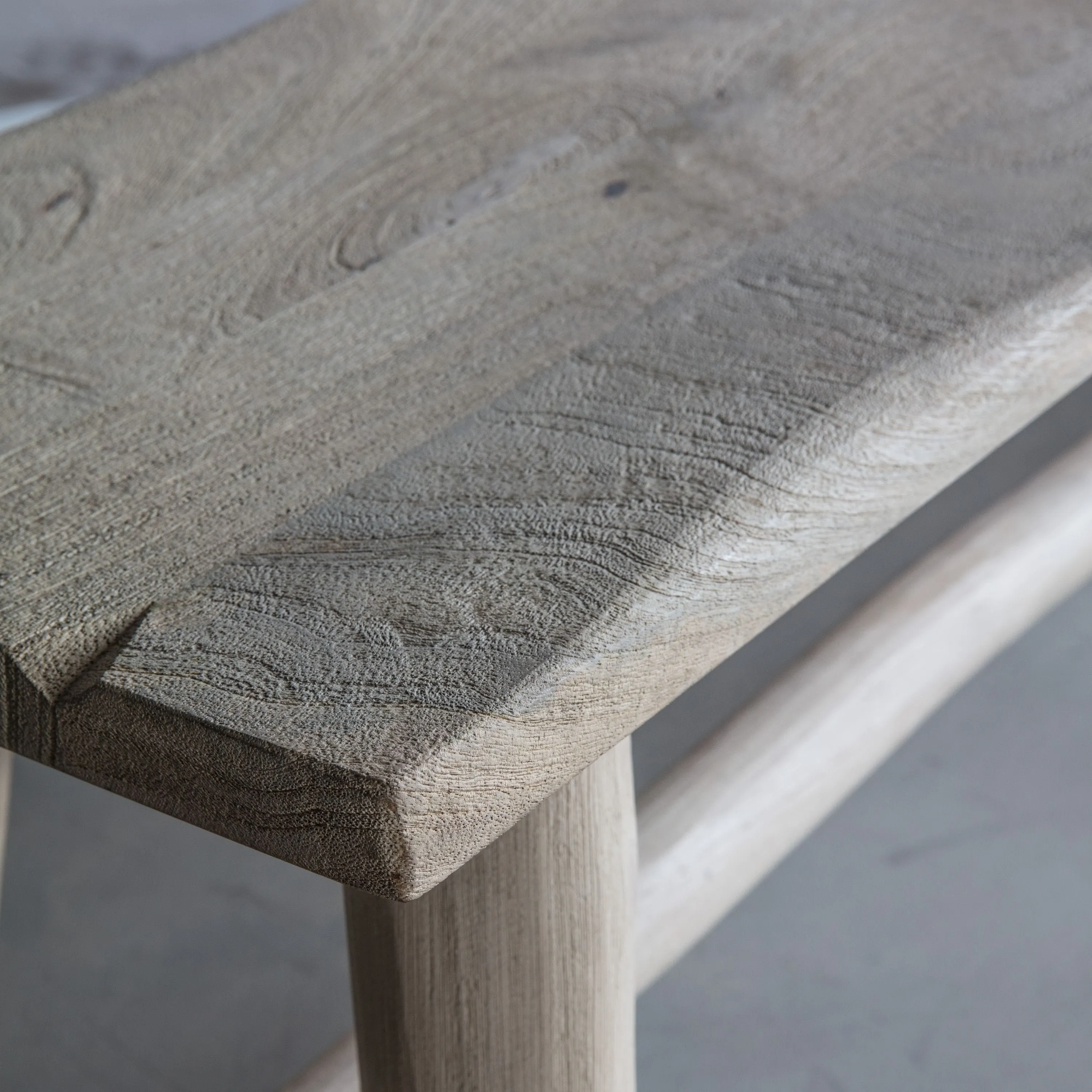 Alford Bench Natural Rustic Long