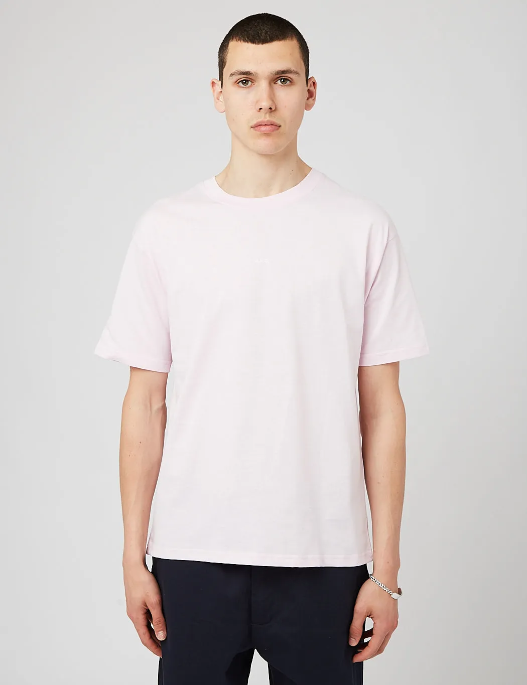 A.P.C. Kyle T-Shirt (Organic Cotton) - Pale Pink