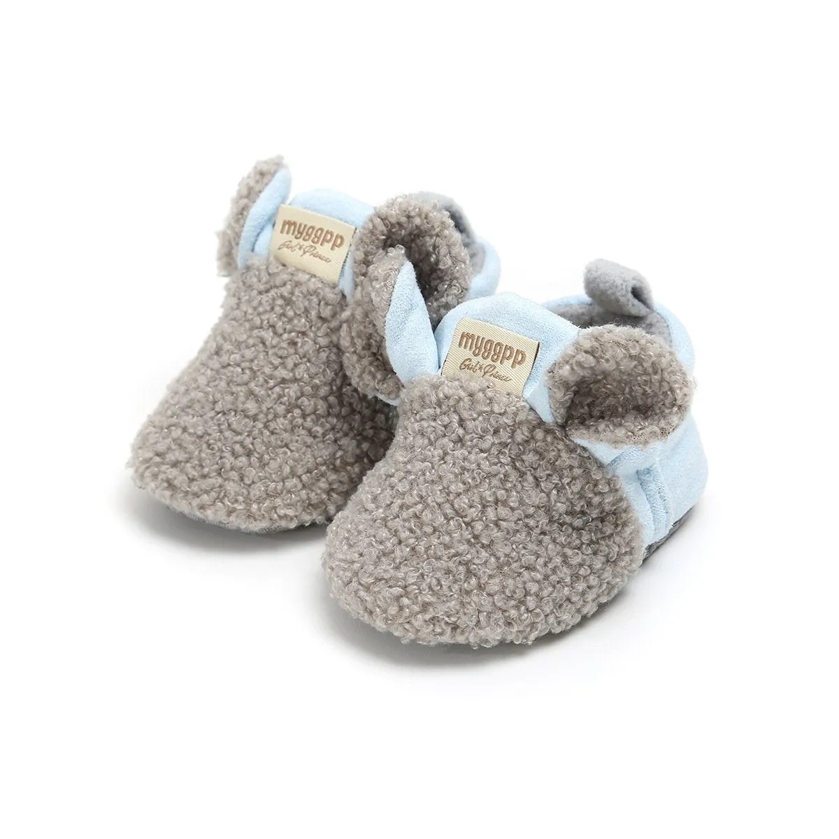 Baby Girl Cotton Plush Shoes