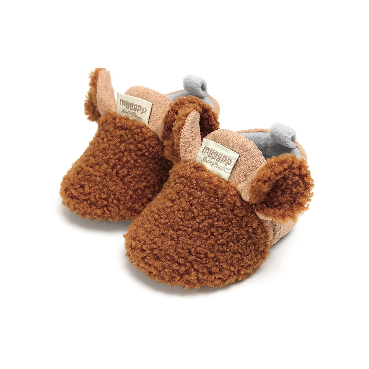 Baby Girl Cotton Plush Shoes