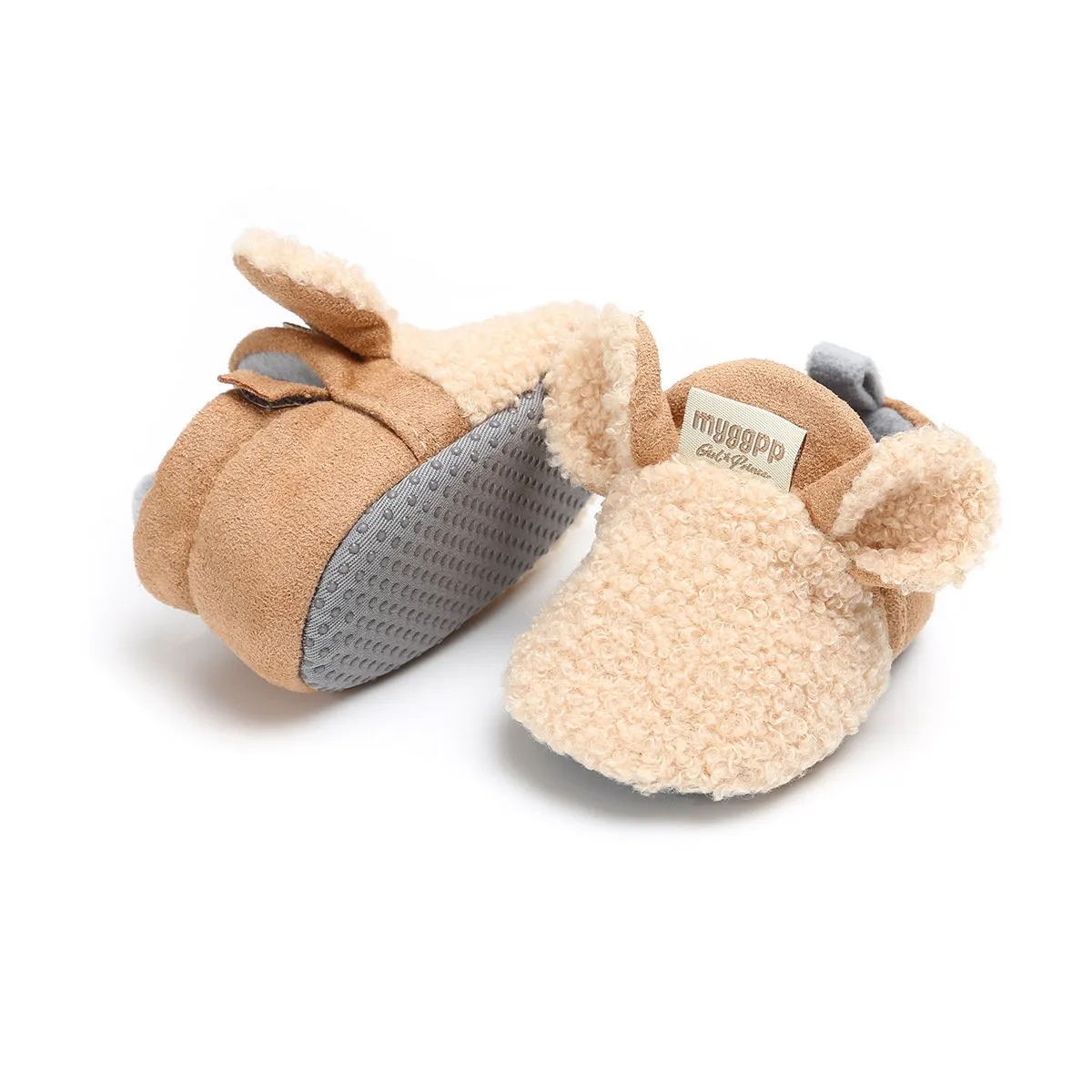 Baby Girl Cotton Plush Shoes