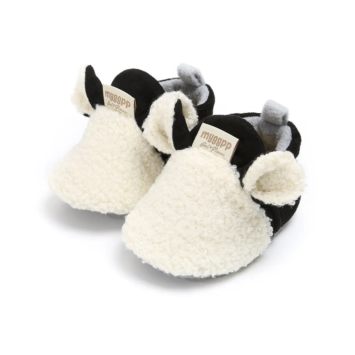 Baby Girl Cotton Plush Shoes