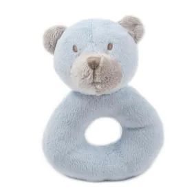 Baby Rattle Blue Bear