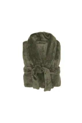 Bambury - Microplush Robe - Olive