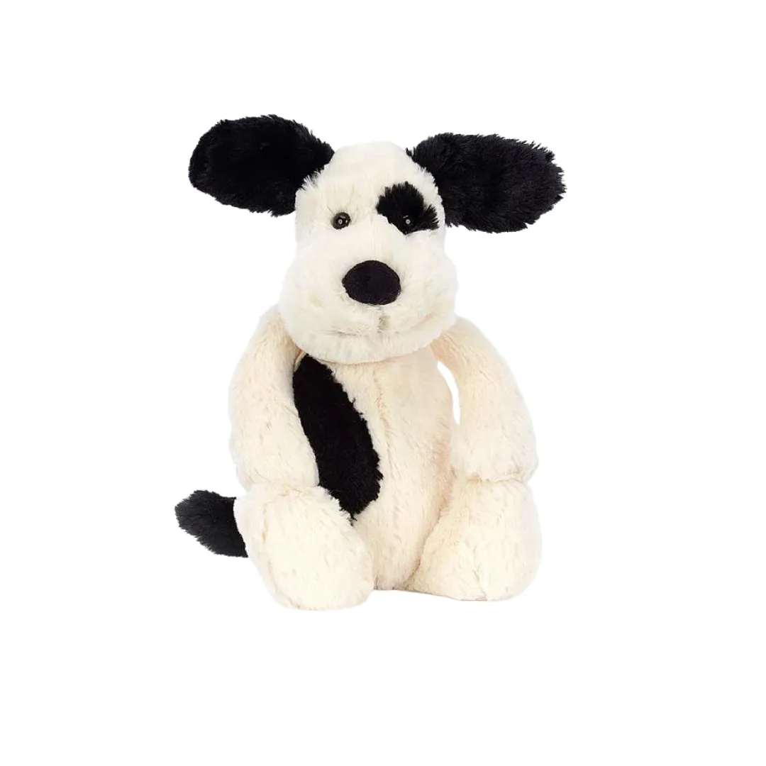 Bashful Black and Cream Puppy Large