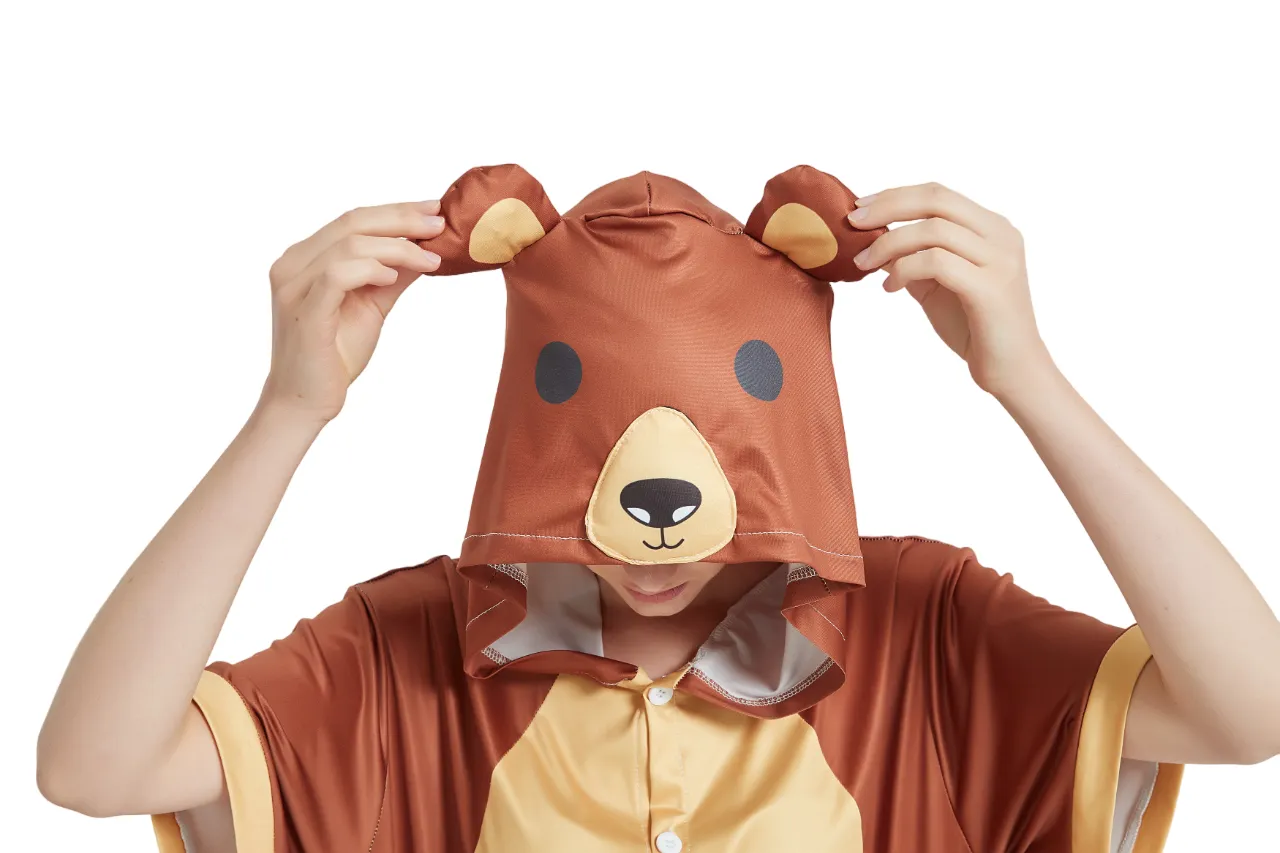 Bear Adult Summer Onesie