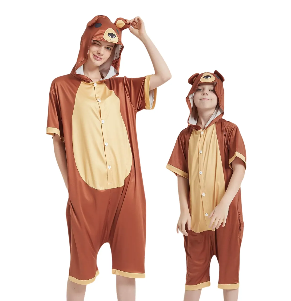 Bear Adult Summer Onesie