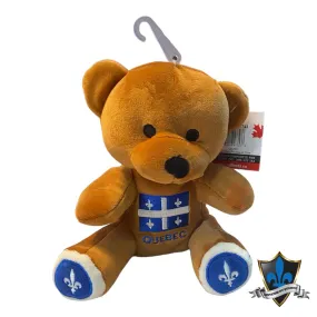 Bear With Québec flag.