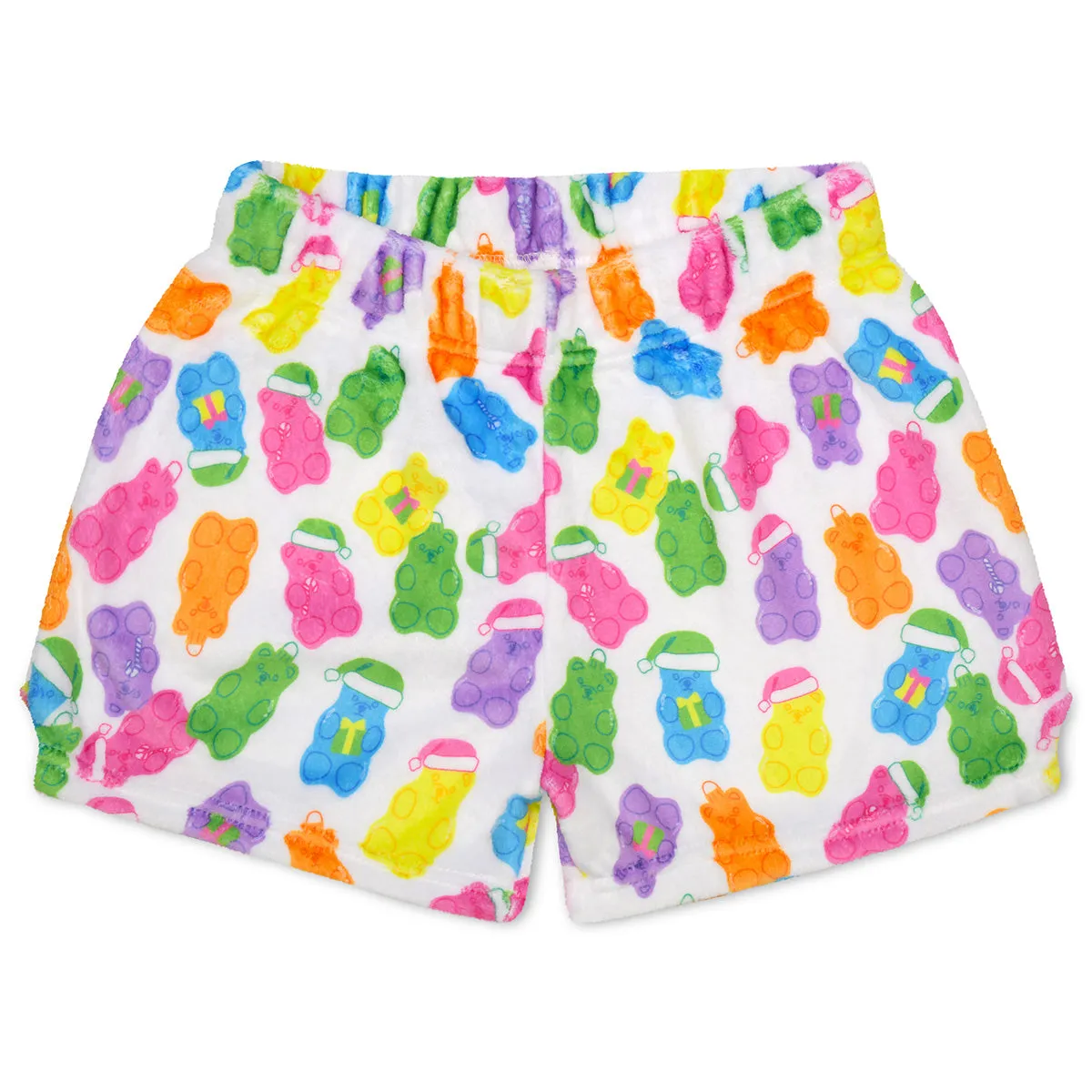 Beary Holiday Plush Shorts