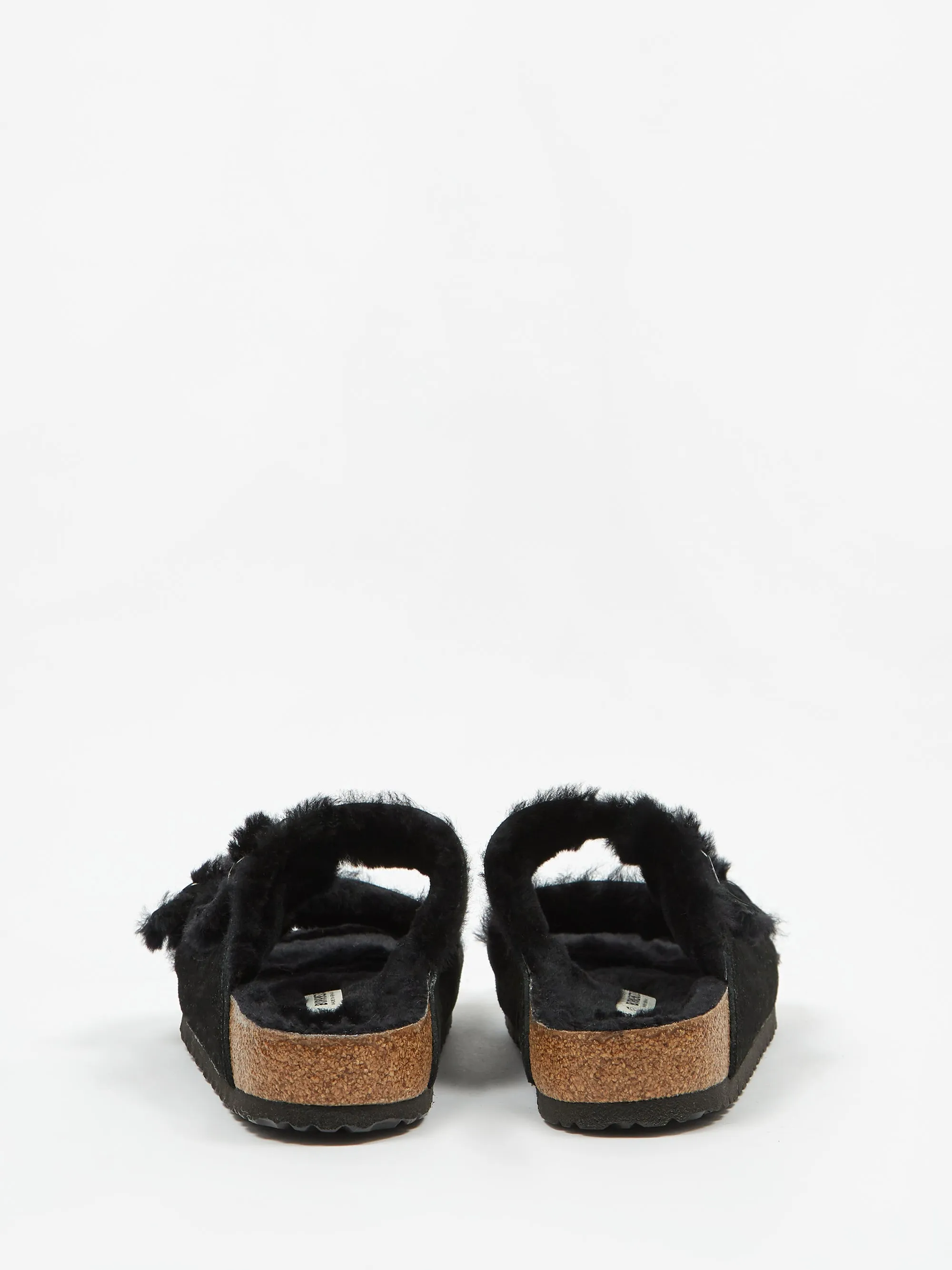 Birkenstock Arizona Fur - Black