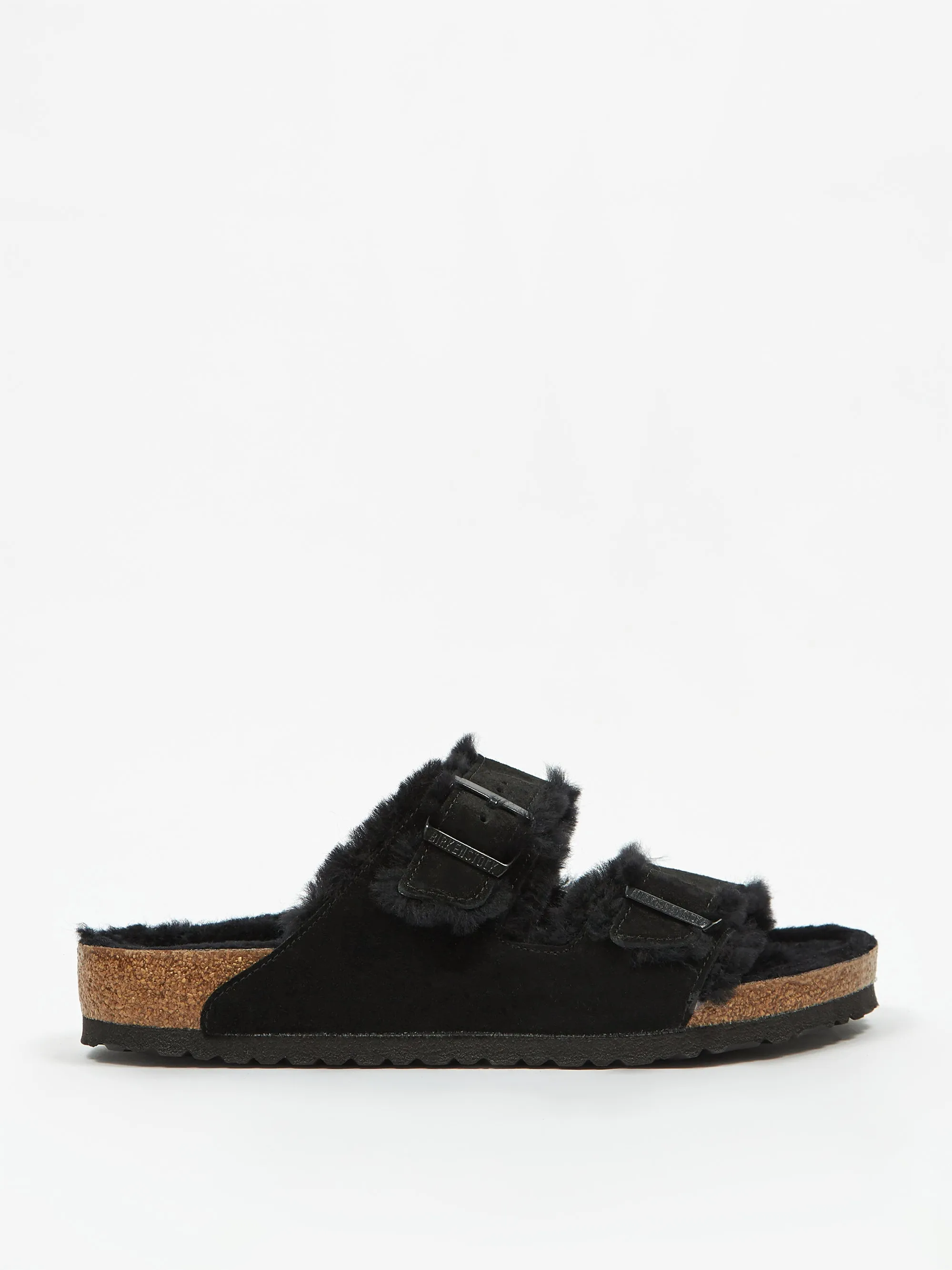 Birkenstock Arizona Fur - Black