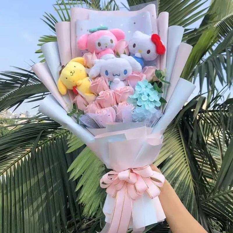 Blooming Plush Bouquet