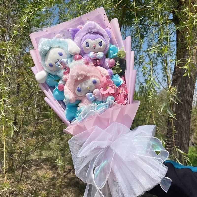 Blooming Plush Bouquet