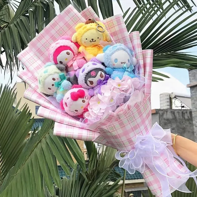 Blooming Plush Bouquet