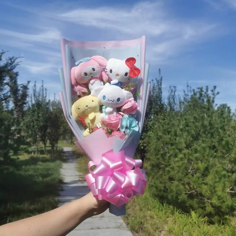 Blooming Plush Bouquet