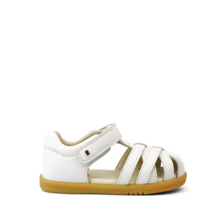 Bobux iwalk Cross Jump Sandal White Closed Toe 636706