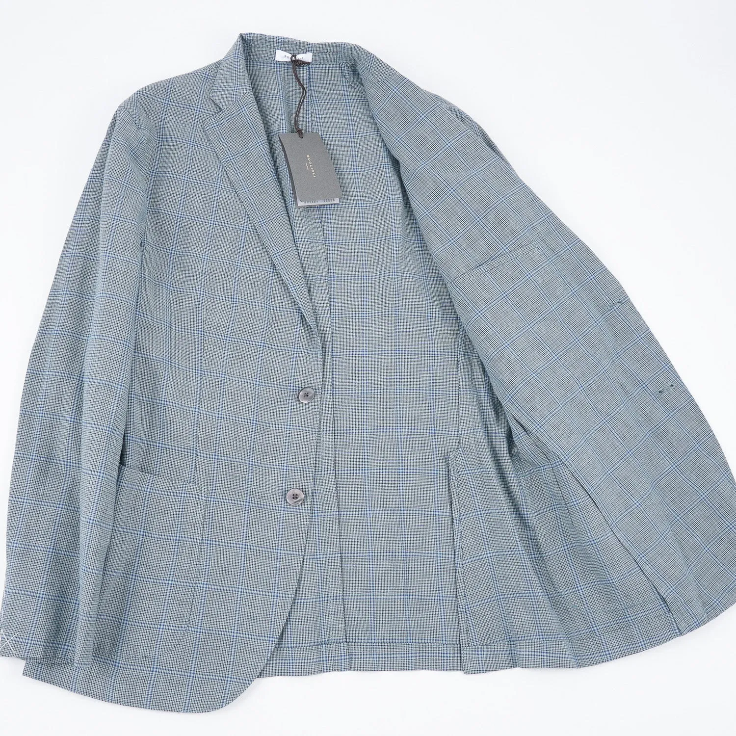 Boglioli Lightweight Wool-Linen 'K Jacket'