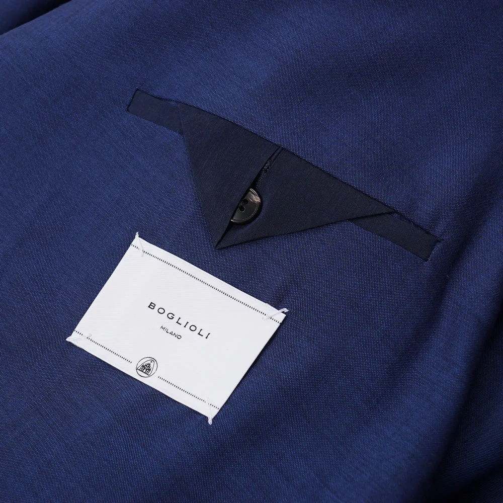 Boglioli Soft-Constructed Lightweight Wool Suit