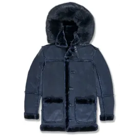 Boys Jordan Craig Denali Shearling Jacket (Navy) 91540B