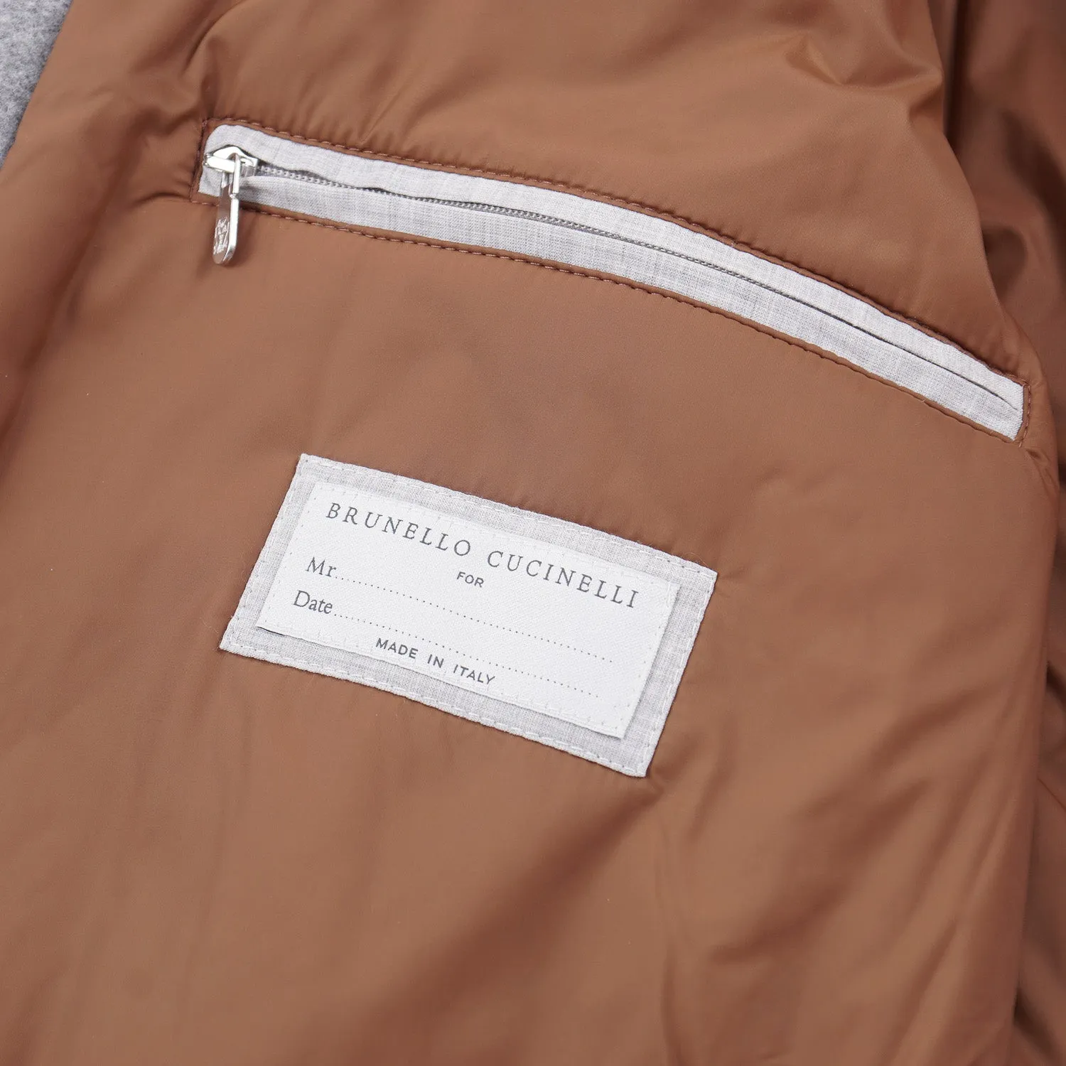 Brunello Cucinelli Wool-Cashmere Bomber Jacket