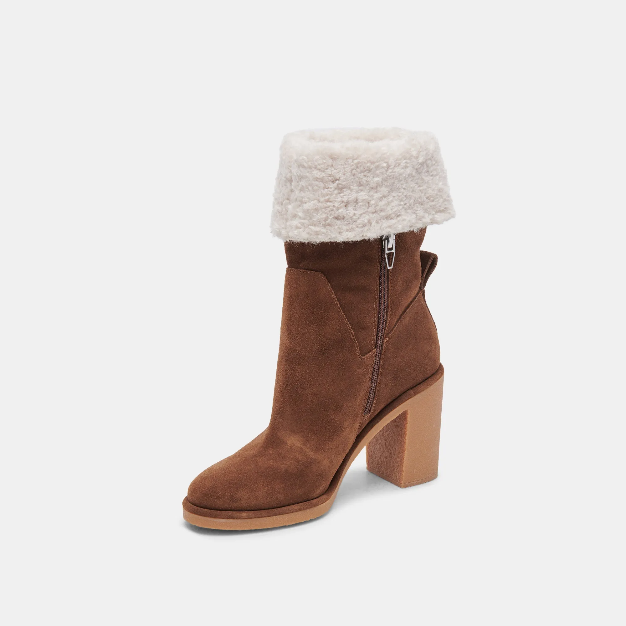 CADDIE PLUSH BOOTS COCOA SUEDE