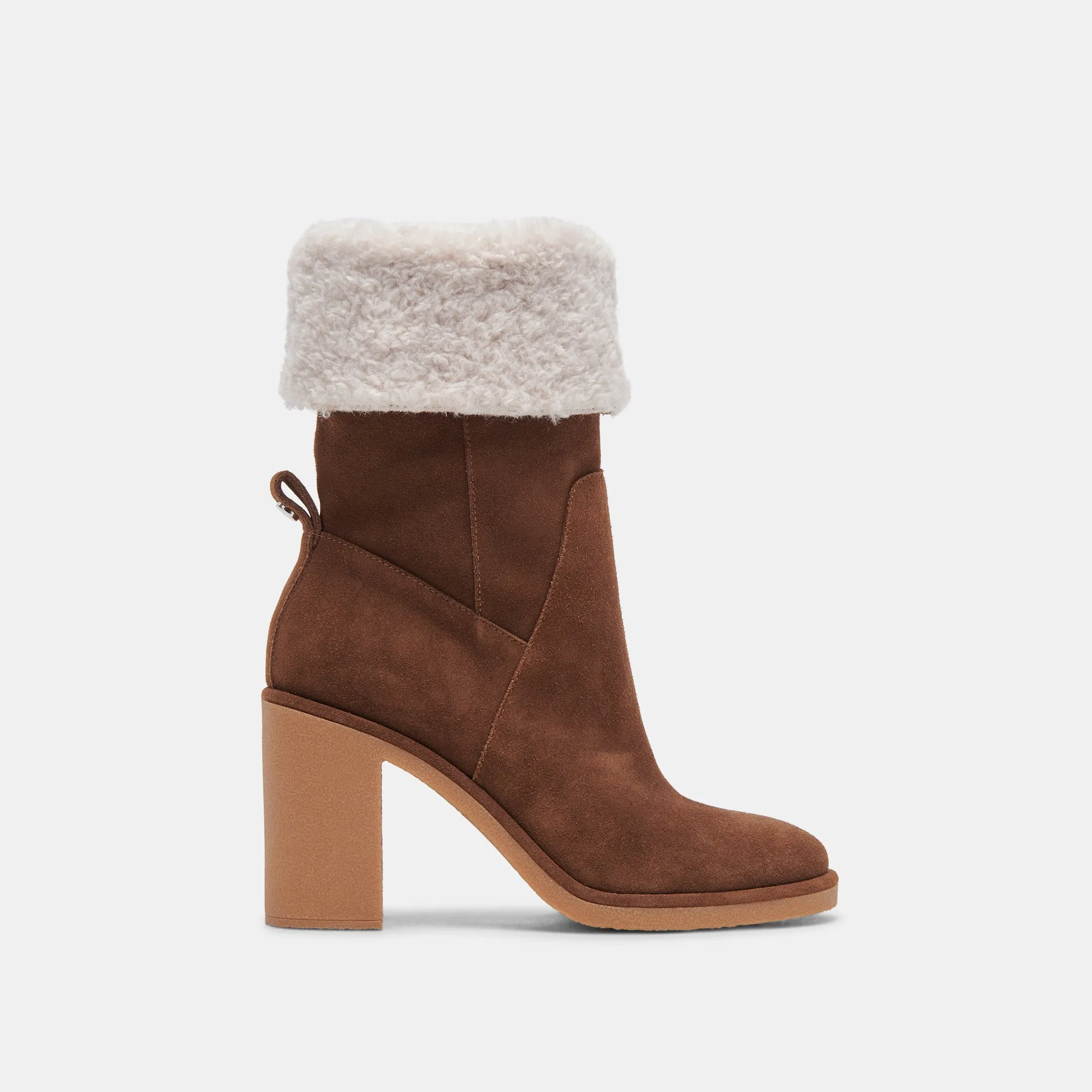 CADDIE PLUSH BOOTS COCOA SUEDE