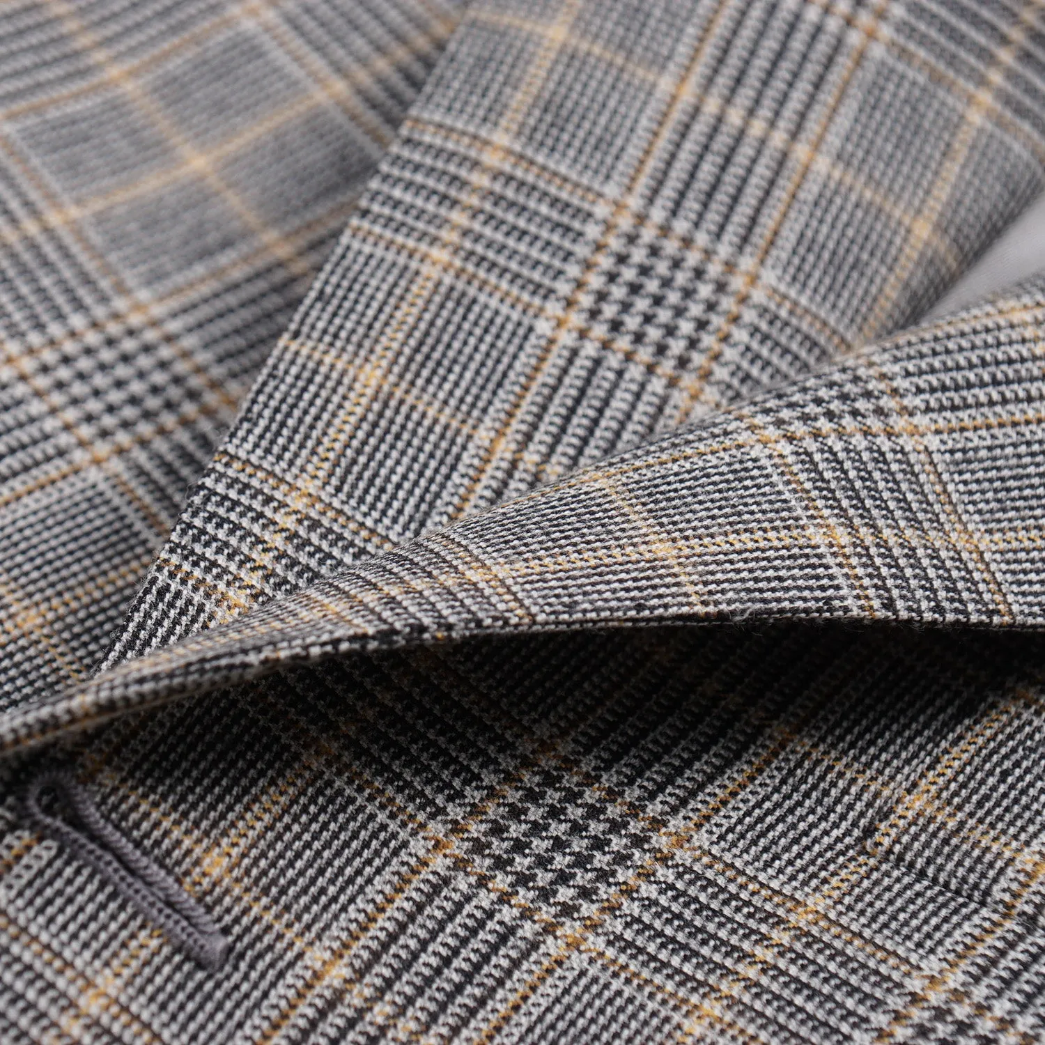 Cesare Attolini Layered Check Soft Wool Suit