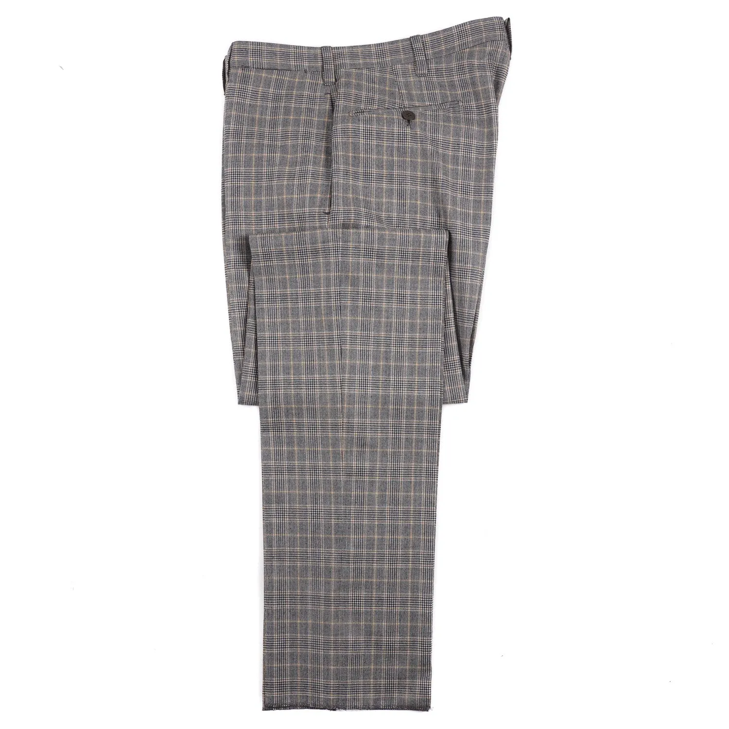 Cesare Attolini Layered Check Soft Wool Suit