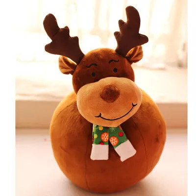 Christmas Gift Santa Doll Toy Snowman Moose