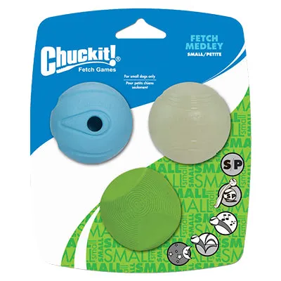 ChuckIt! Fetch Medley Medium 3pk