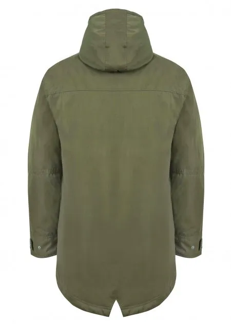 Cirrus Parka - Dark Denim | Olive Green