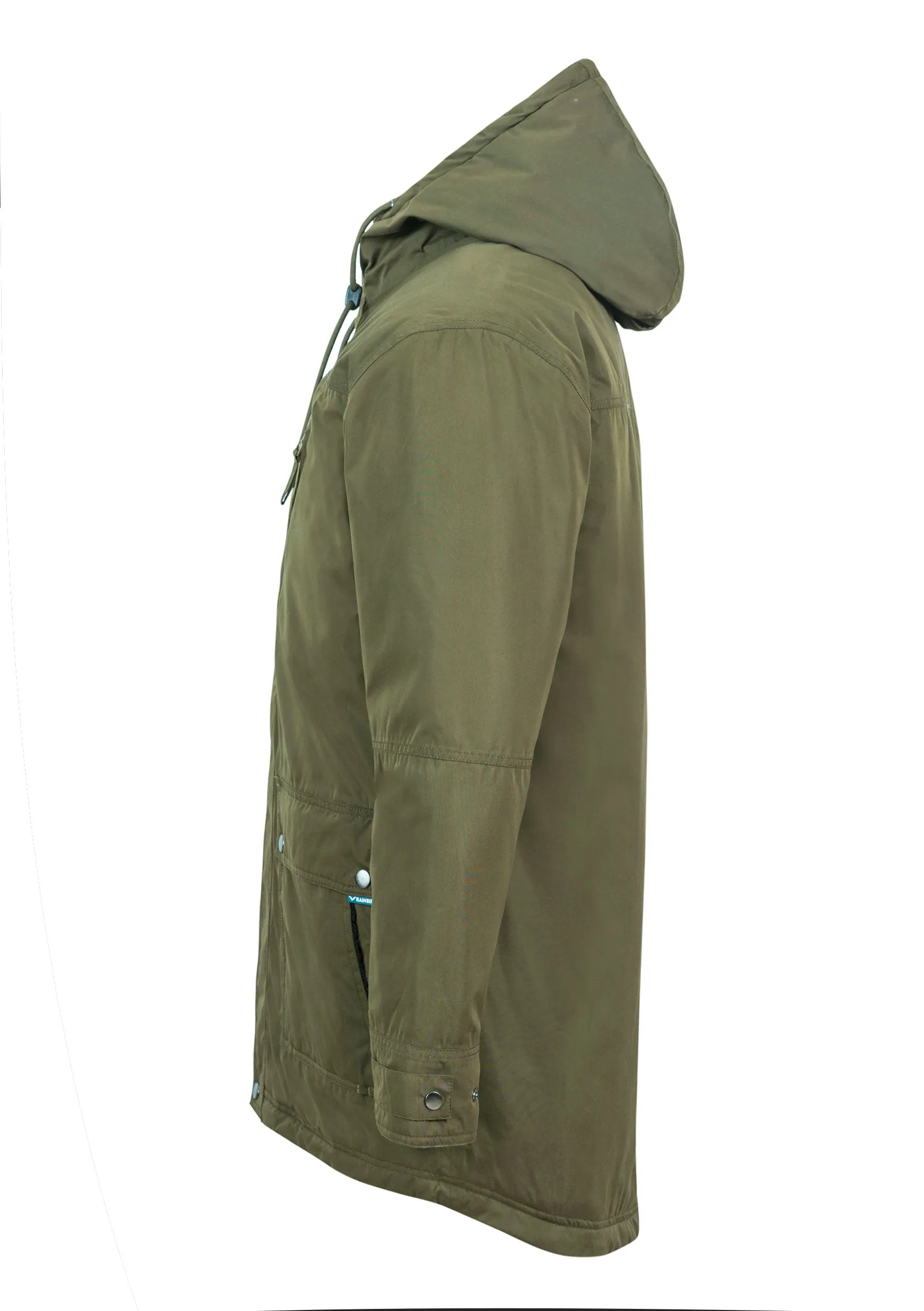 Cirrus Parka - Dark Denim | Olive Green