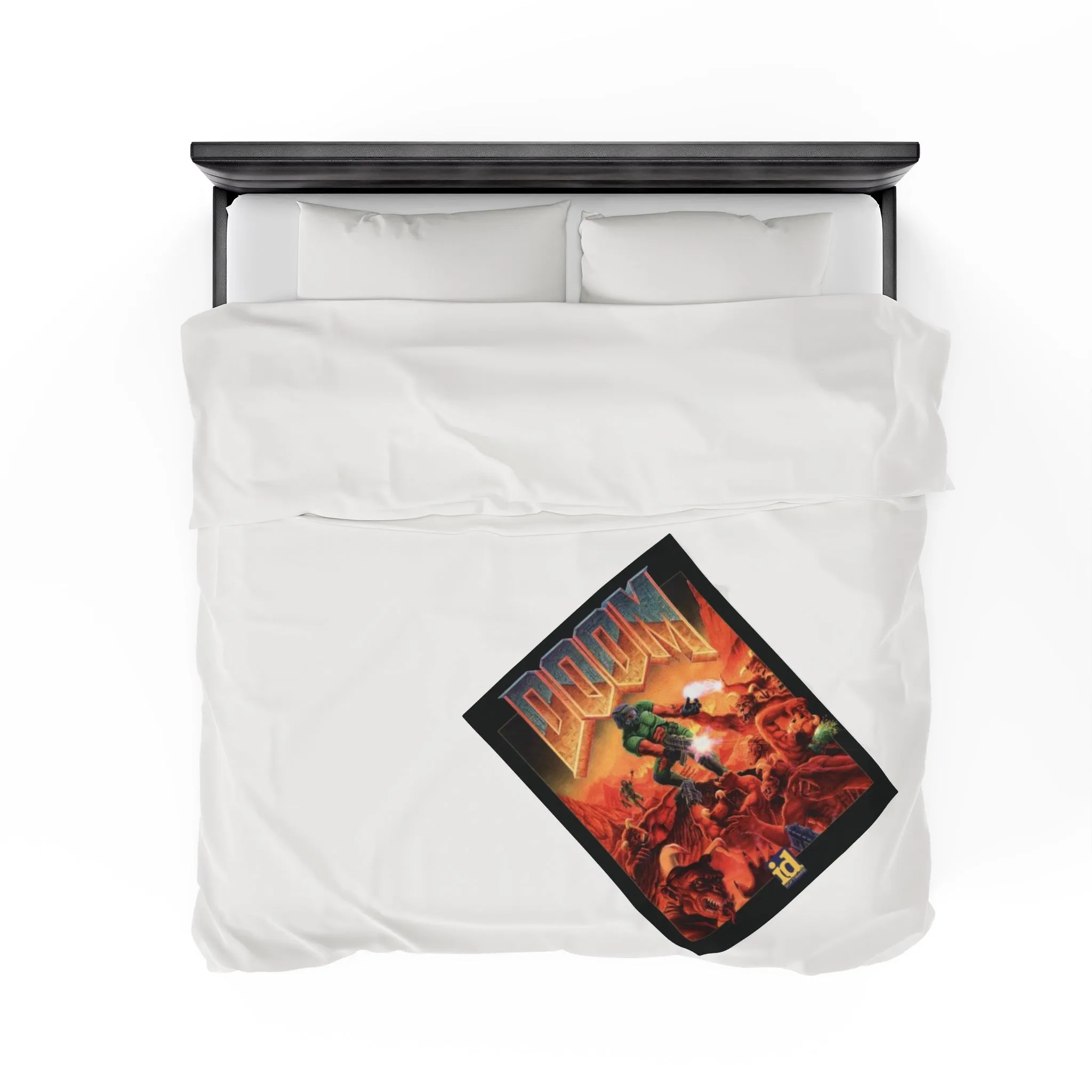 Doom Classic Velveteen Plush Blanket