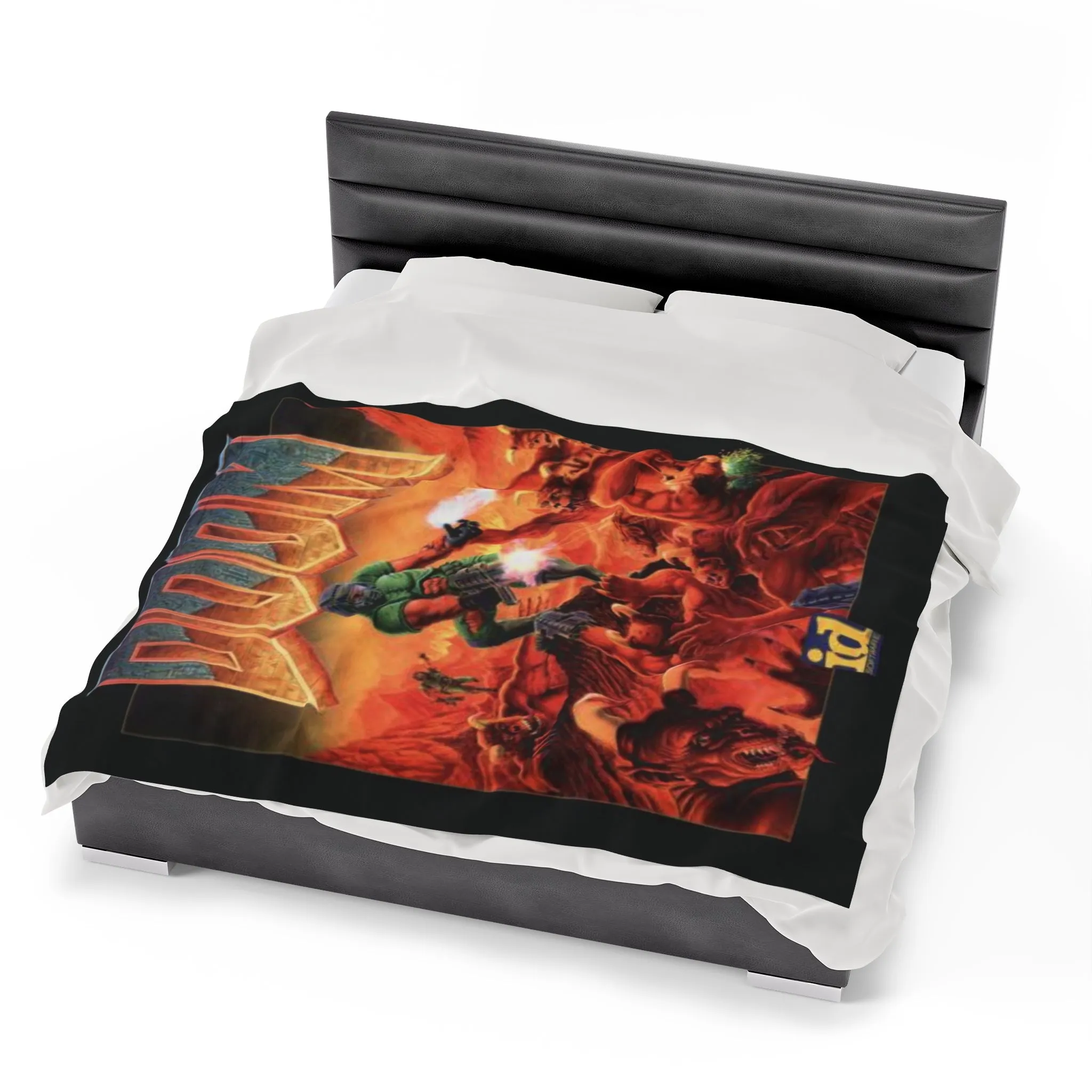 Doom Classic Velveteen Plush Blanket