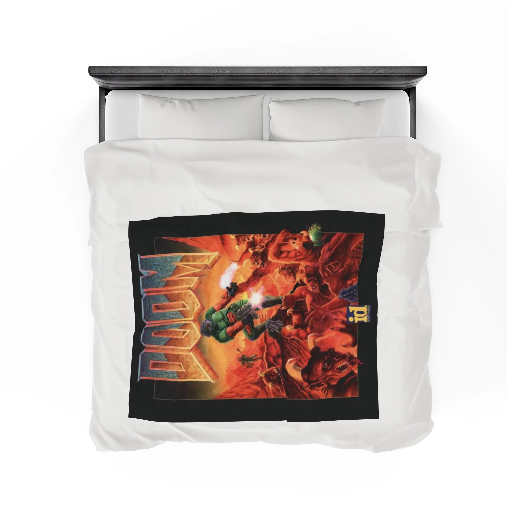 Doom Classic Velveteen Plush Blanket