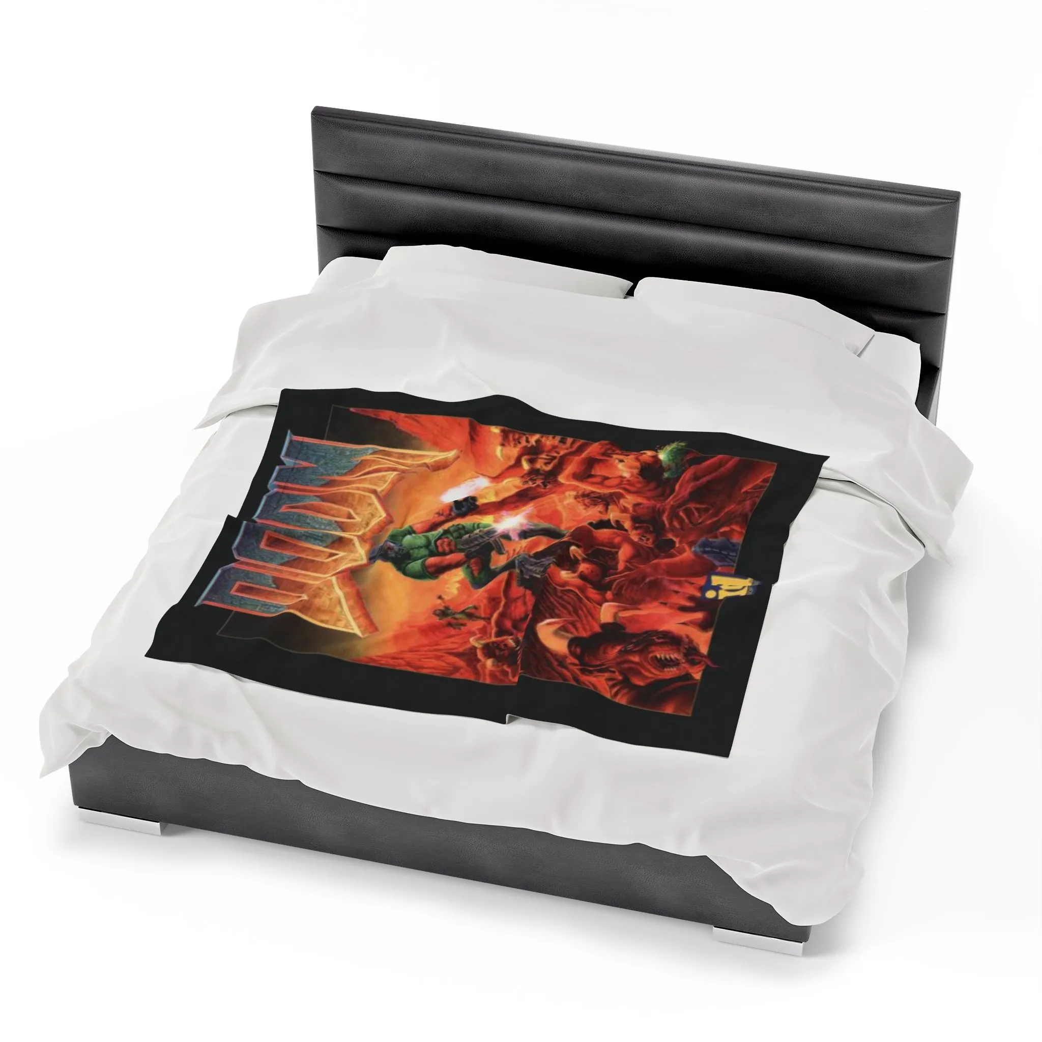 Doom Classic Velveteen Plush Blanket