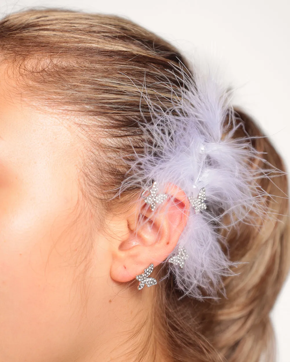 Faux Fur Fantasy Ear Cuffs