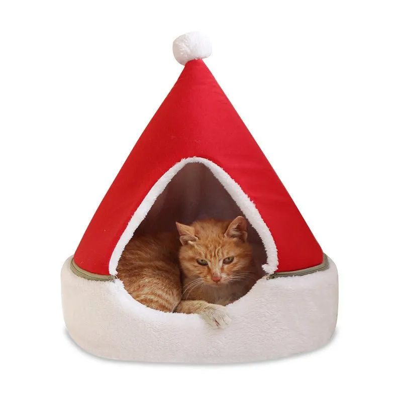 Festive Fir Cozy Pet Bed