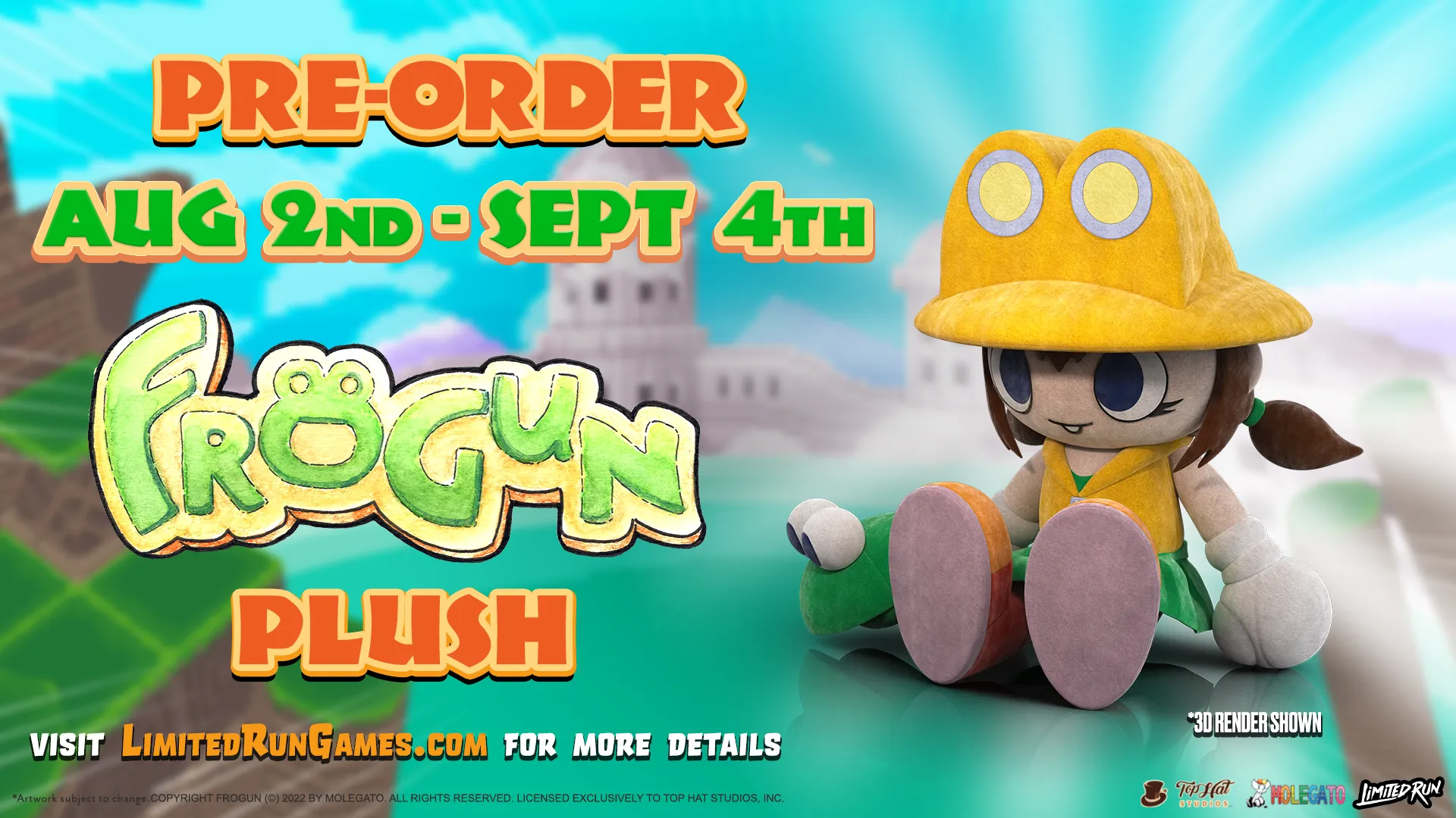 Frogun Plush