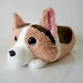 Hazelnut the Tricolor Corgi Memory Plush