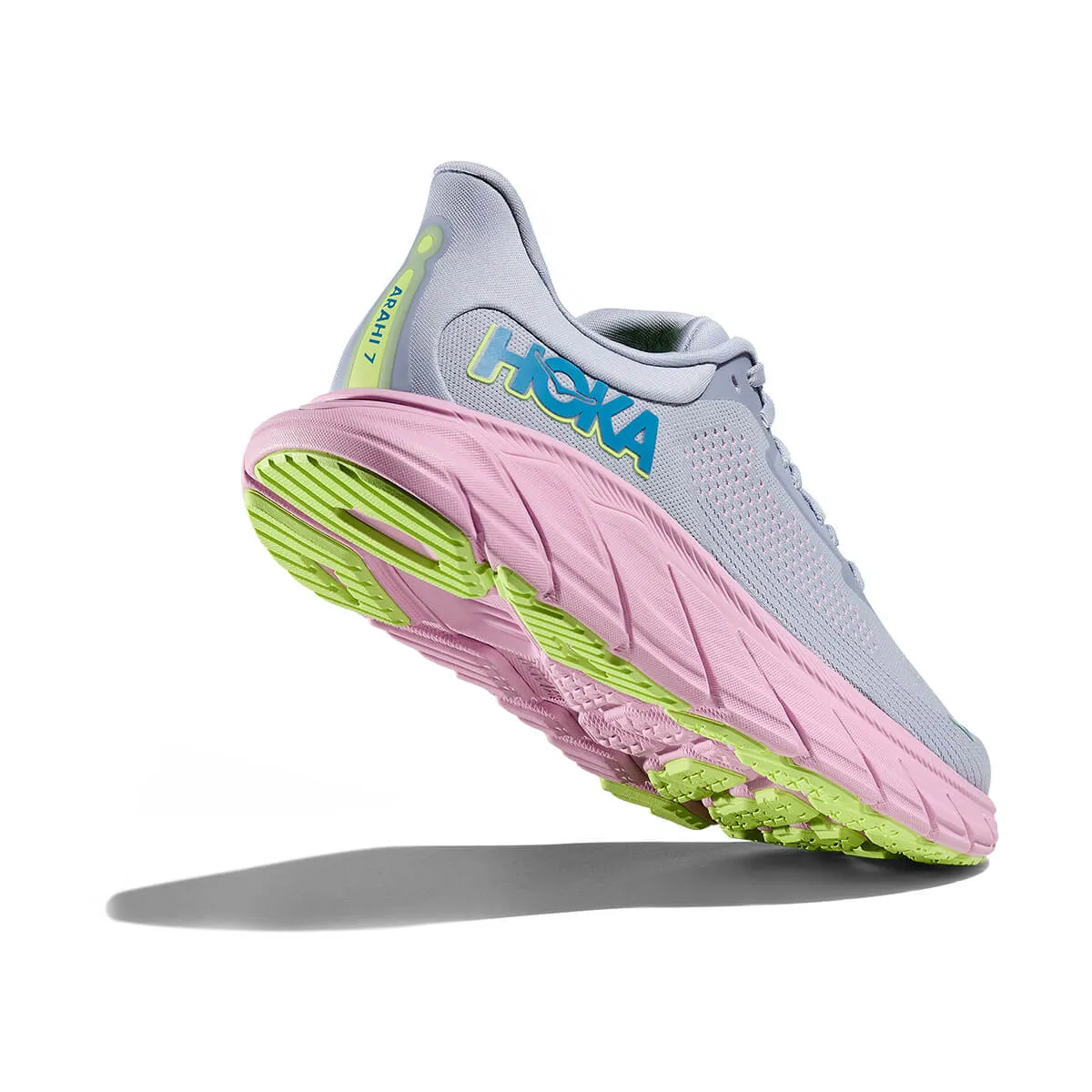 Hoka Arahi 7 Womens | Gull / Pink Twilight