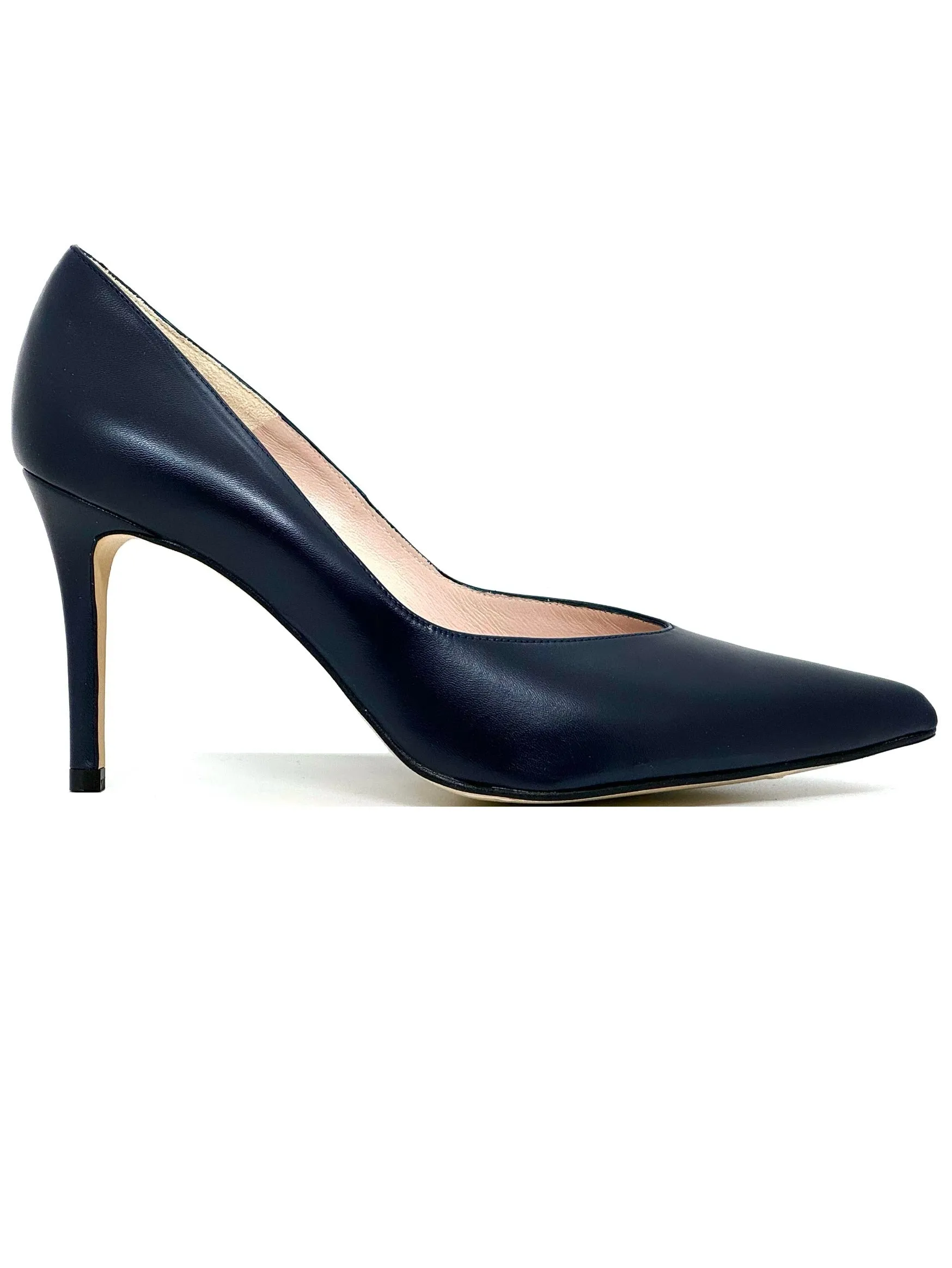 Julietta High Heel Leather Court Shoe