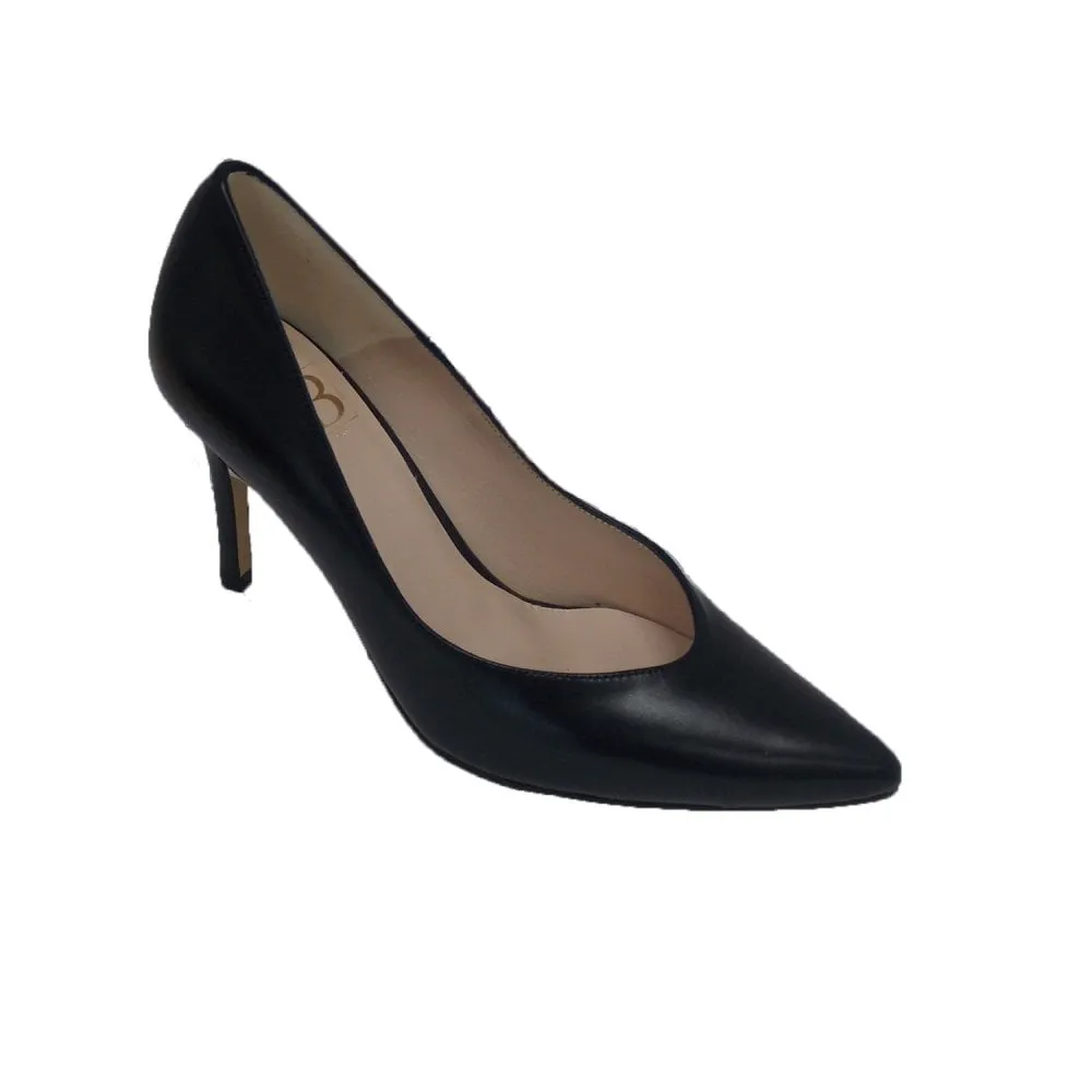 Julietta High Heel Leather Court Shoe