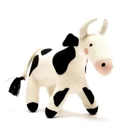 Knitted Cow Plush Toy