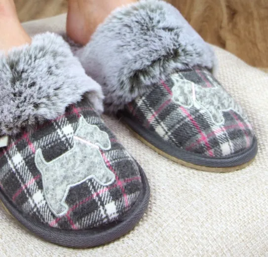 Lazy Dogz Ladies Scottie II Mule Slipper KLD416