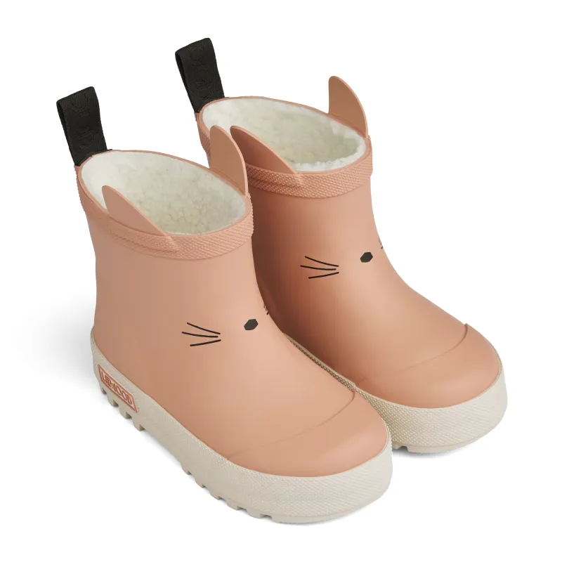 Liewood Jesse Thermo Rainboot - Tuscany Rose/Sandy