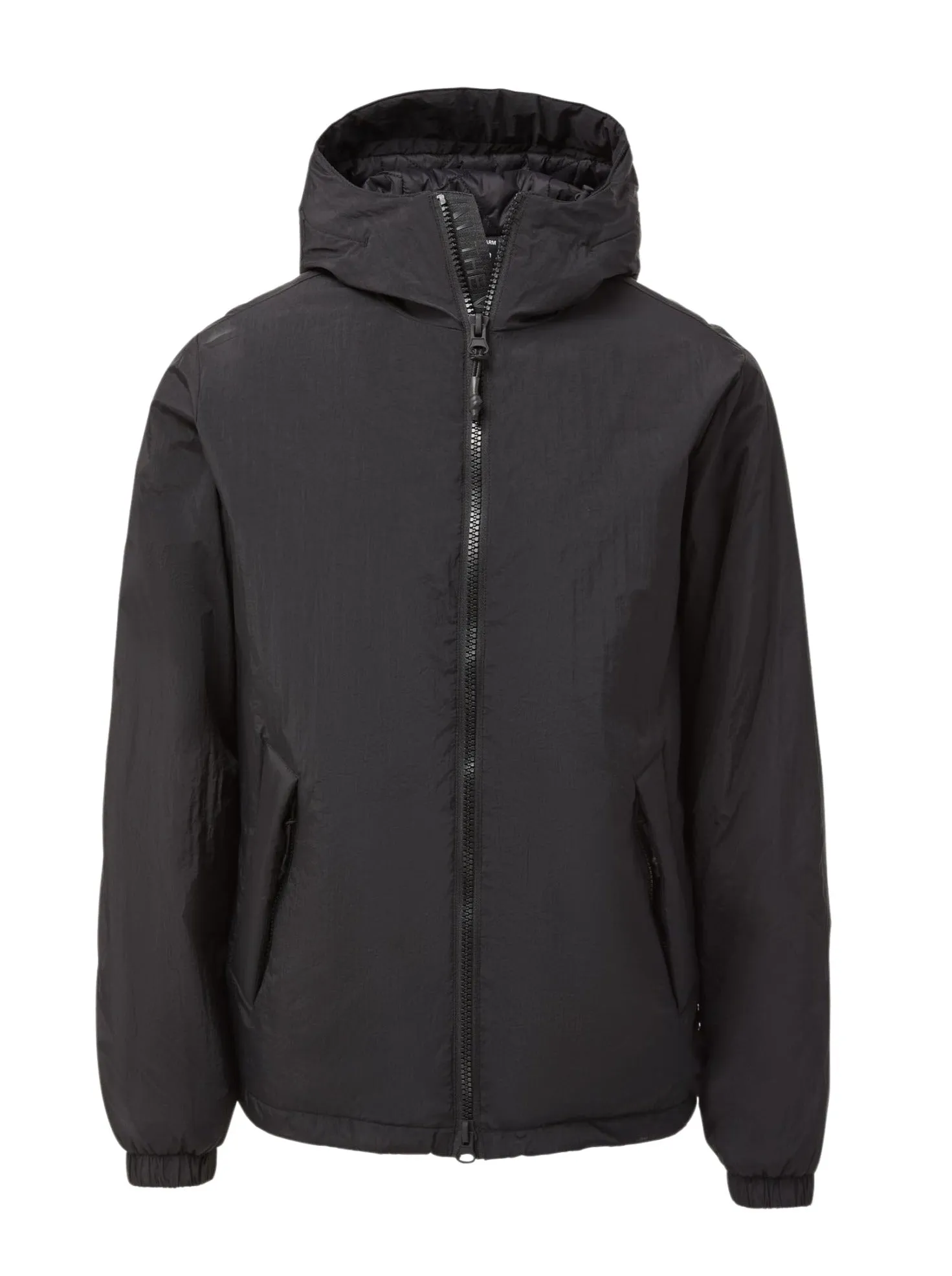 Light Hooded Jacket - Black