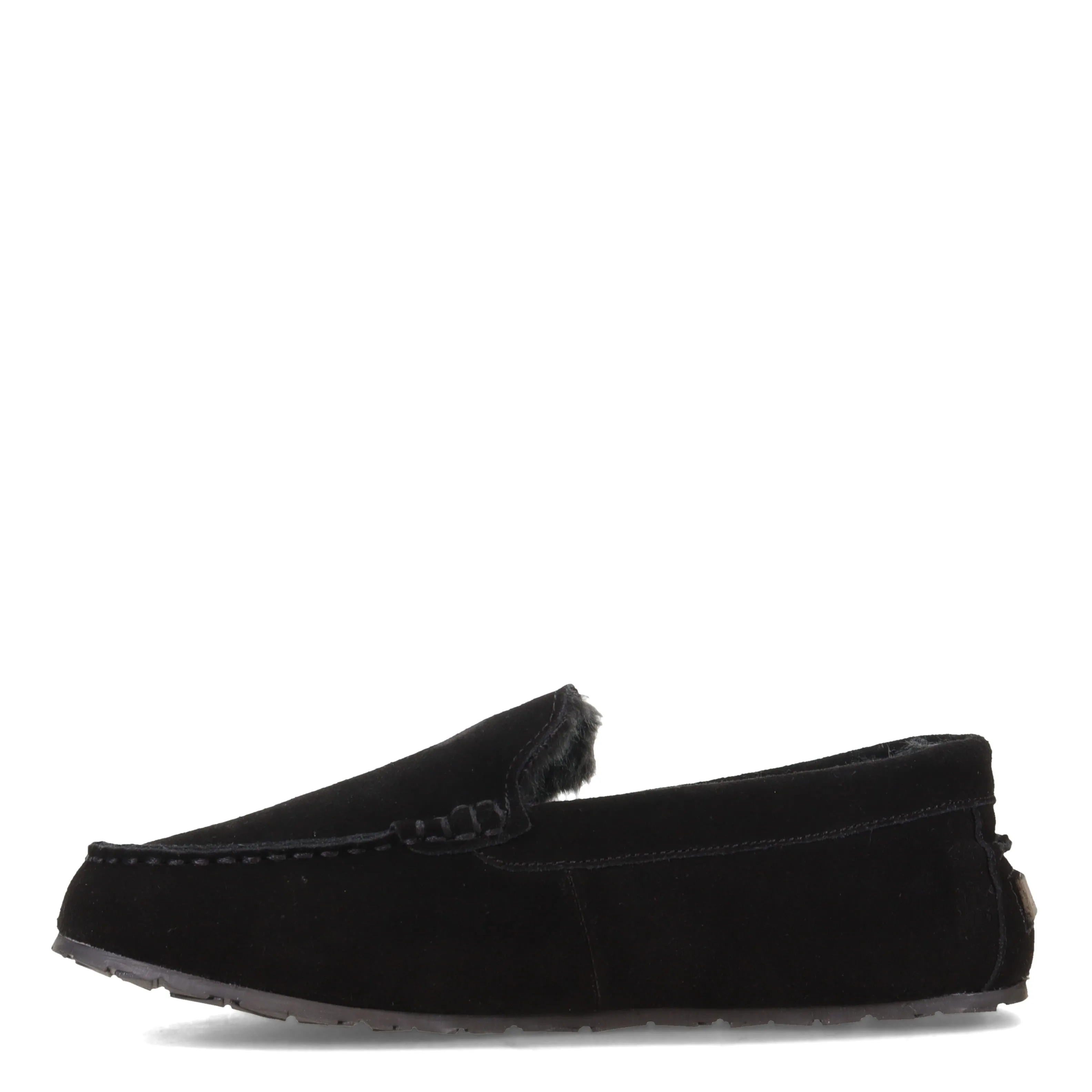 Men's Clarks, Plush Fur Venetian Slipper